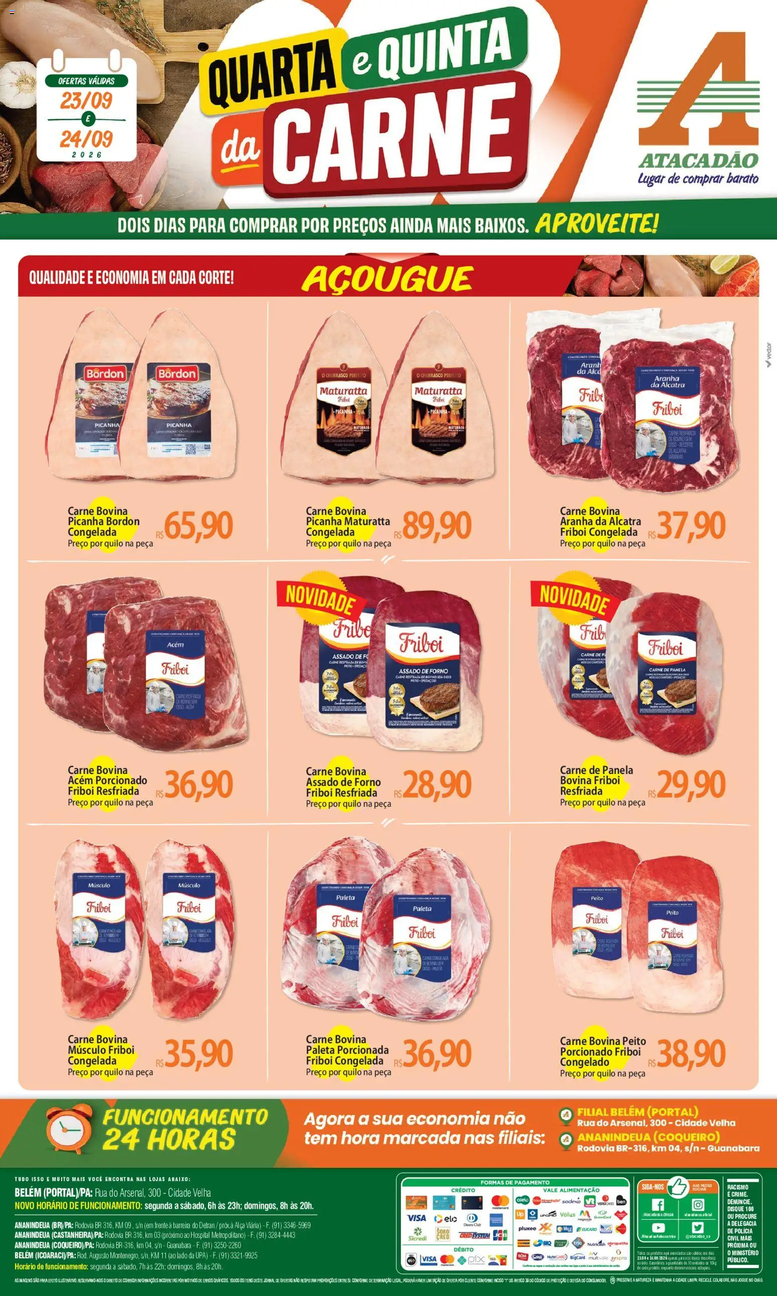 Pré-Visualização do folheto "Atacadão ofertas - PA" da loja Atacadão válido a partir de 23/09/2026