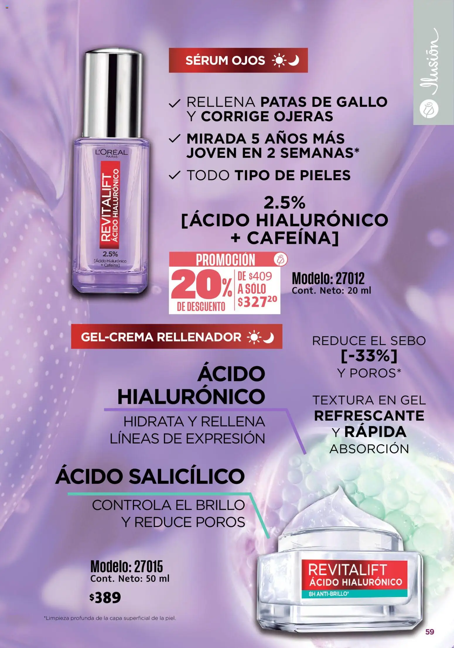 Vista previa las ofertas de la tienda Ilusión - Ilusión catálogo Marcas Amigas desde el 01/09/2026 - Serum, Brillo