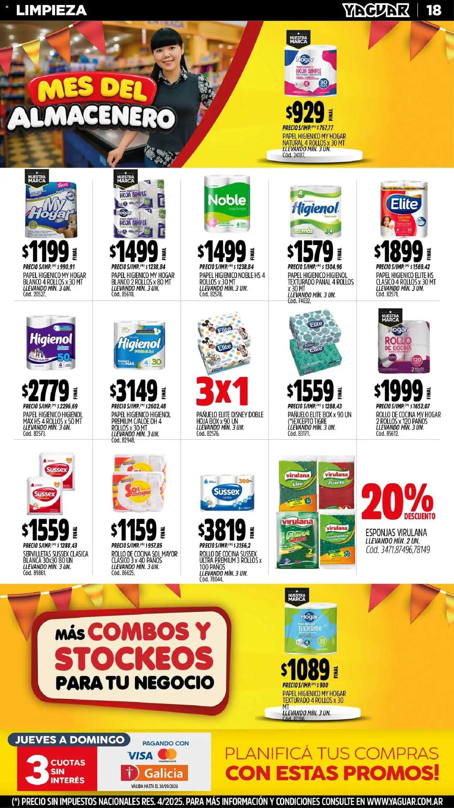 Vista previa del folleto de la tienda Yaguar válido desde el 31/08/2026 