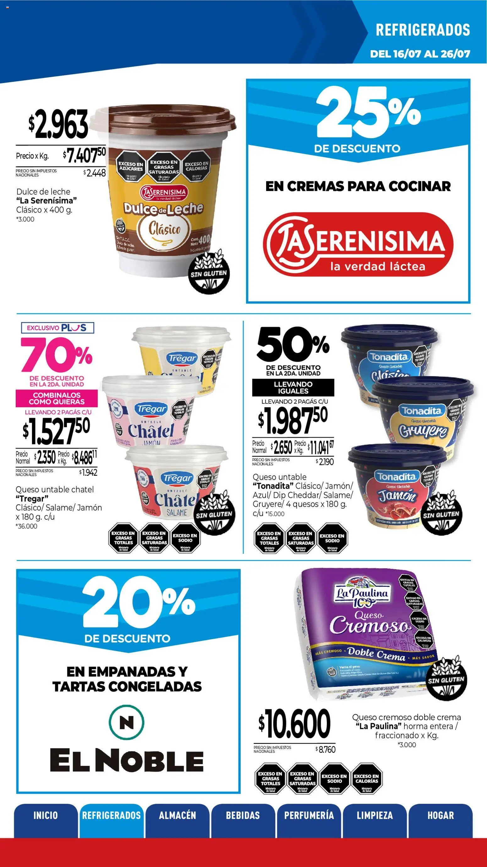 Vista previa del folleto de la tienda La Anonima válido desde el 16/07/2026 