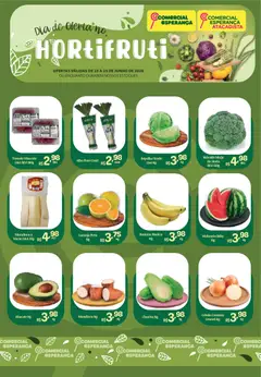 Pré-Visualização do folheto "Comercial Esperança ofertas Hortifruti" da loja Comercial Esperança válido a partir de 23/06/2026