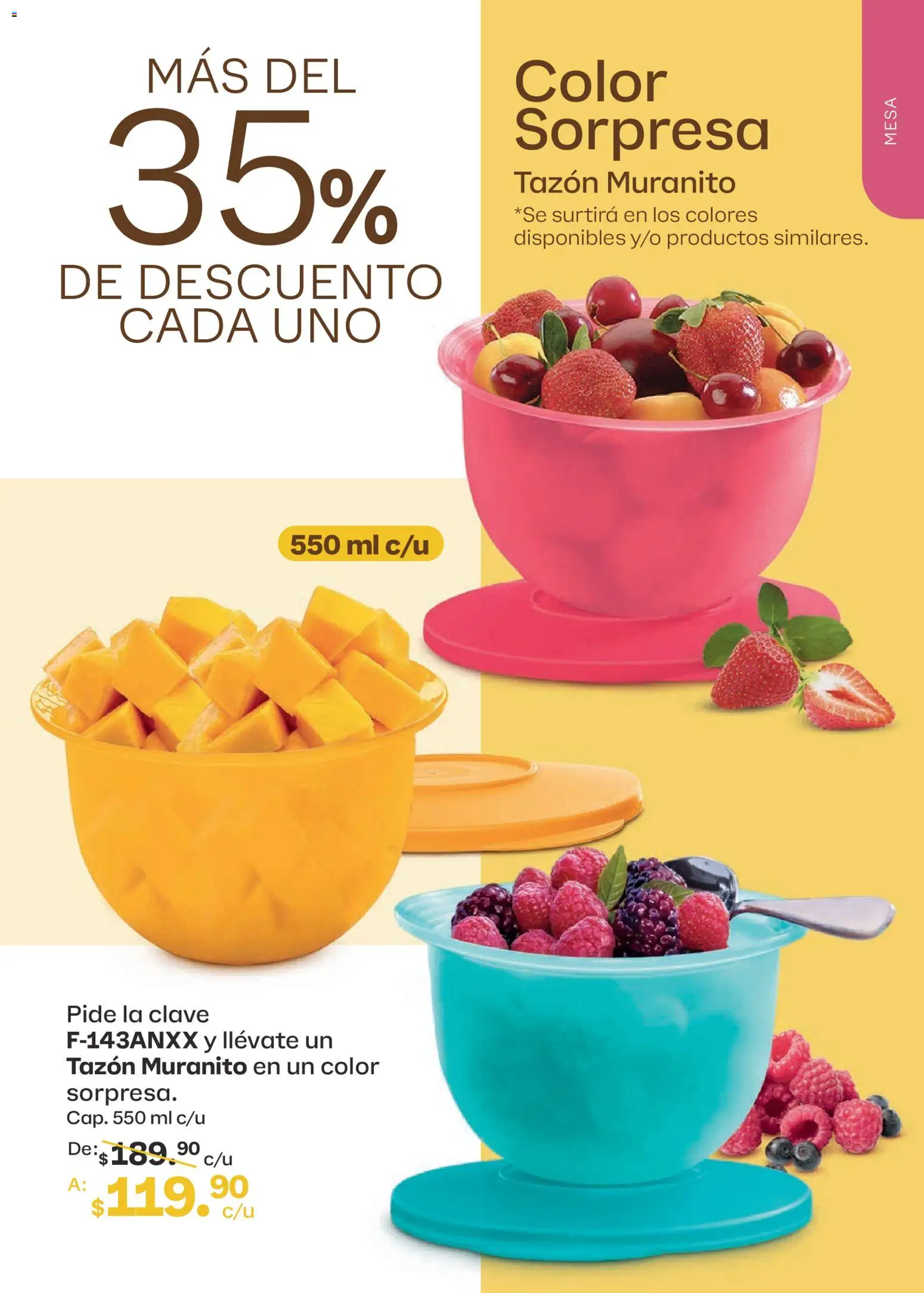 Vista previa las ofertas de la tienda Tupperware - Tupperware catálogo desde el 10/08/2026 