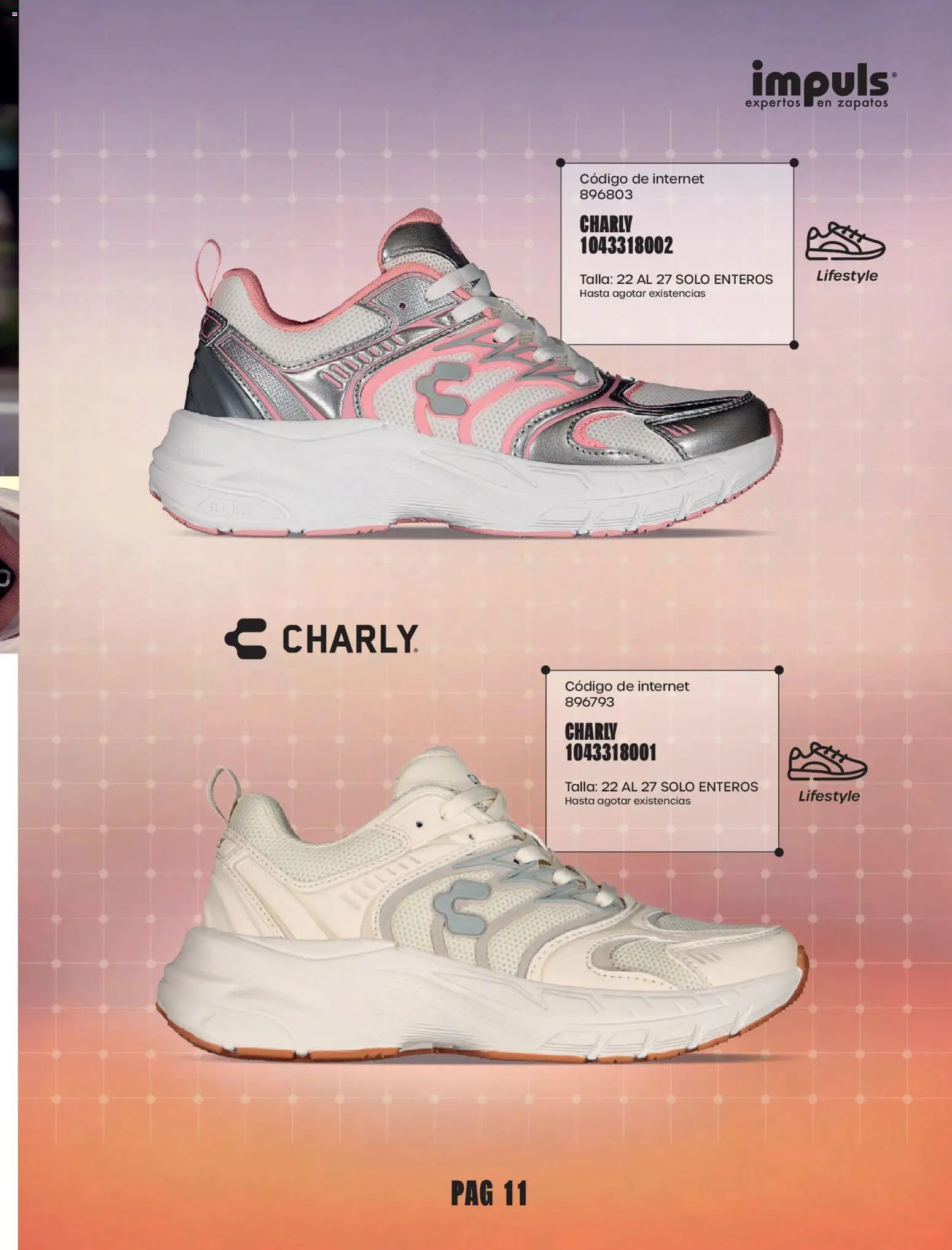 Vista previa las ofertas de la tienda Impuls - Impuls catálogo Urban Sport desde el 01/09/2026 - Zapatos