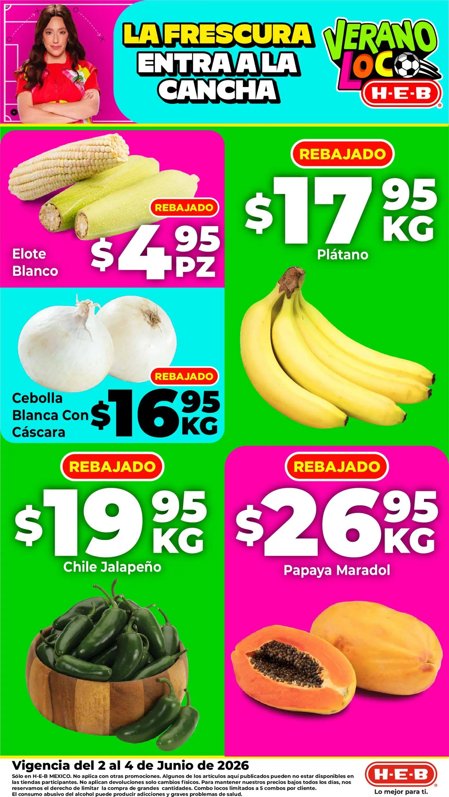 Vista previa las ofertas de la tienda H-E-B - H-E-B folleto Fruta y venduras desde el 02/06/2026 