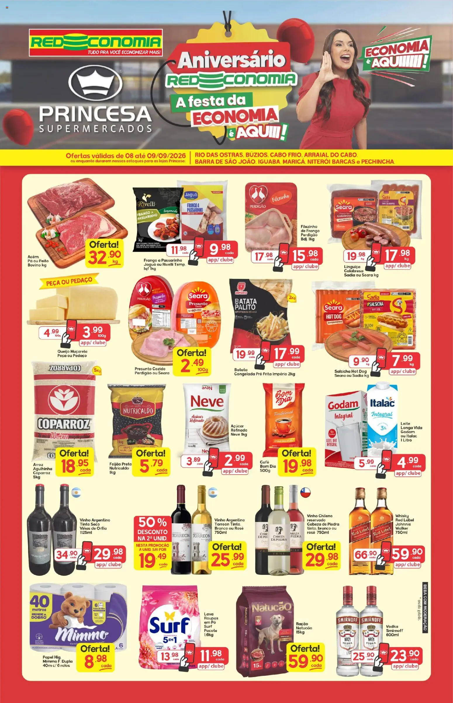 Pré-Visualização do folheto "Princesa ofertas" da loja Princesa válido a partir de 08/09/2026