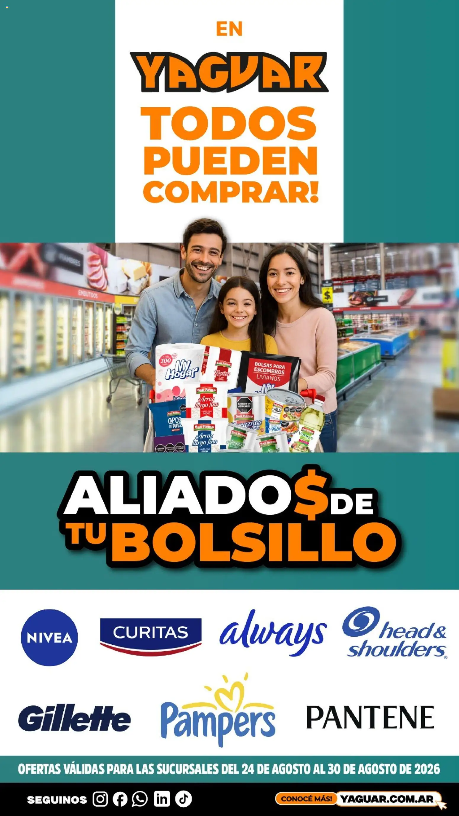 Vista previa del folleto de la tienda Yaguar válido desde el 24/08/2026 