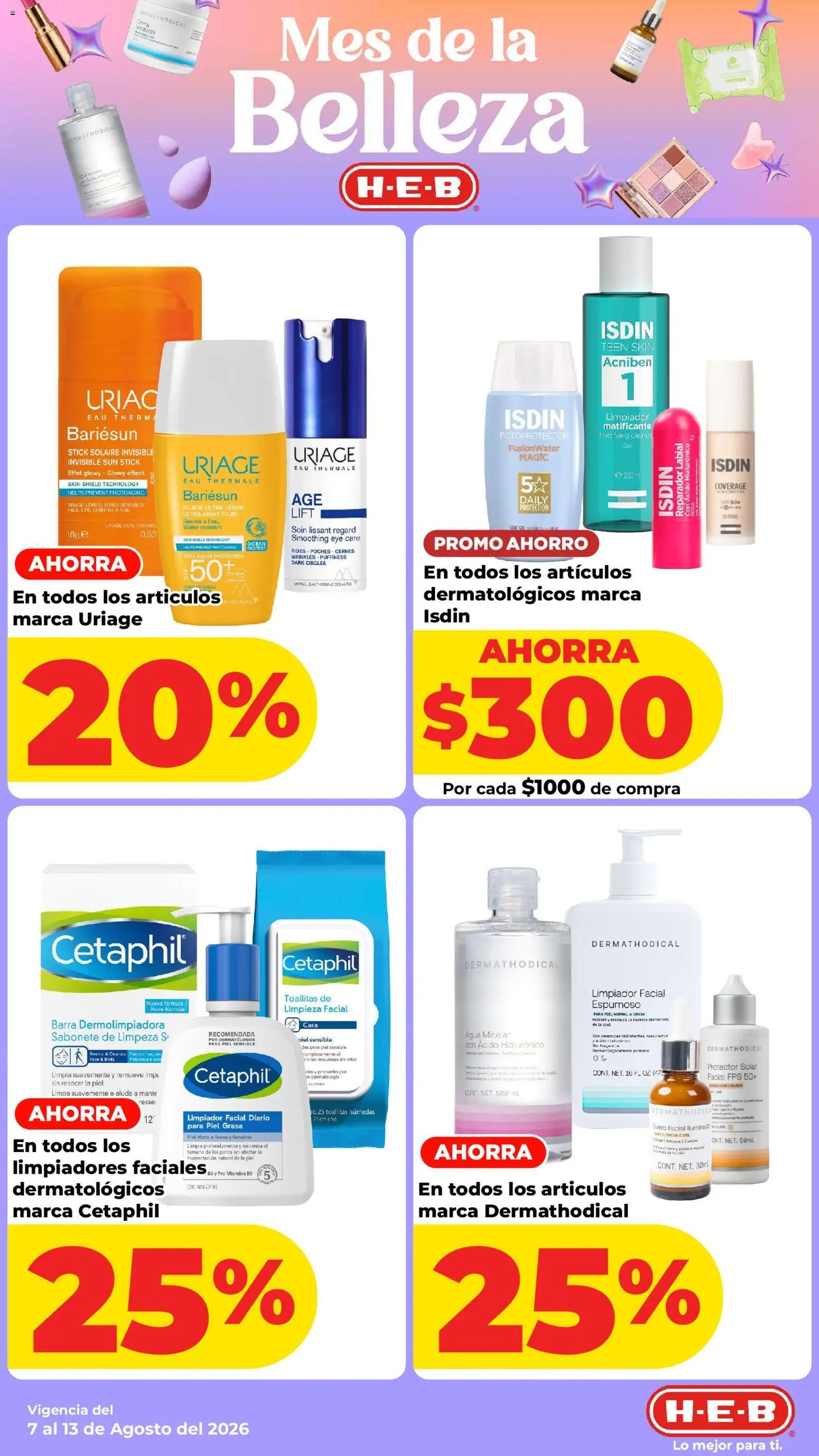 Vista previa las ofertas de la tienda H-E-B - H-E-B folleto desde el 07/08/2026 