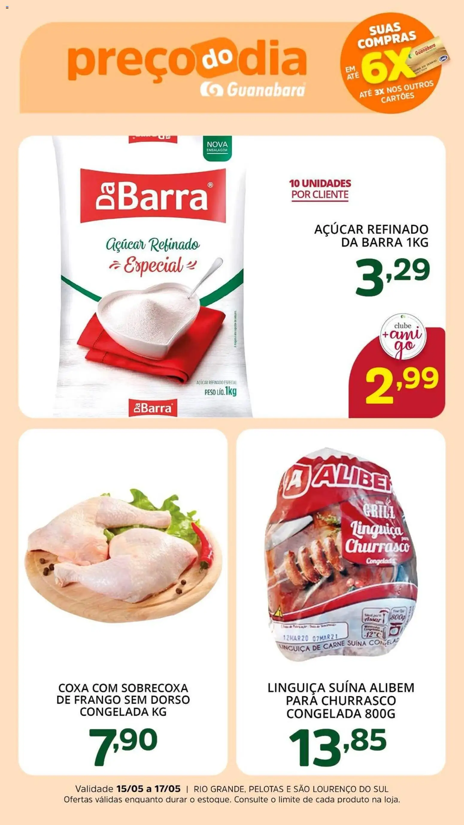 Pré-Visualização do folheto "Supermercado Guanabara - Ofertas da semana" da loja Supermercado Guanabara válido a partir de 15/05/2026