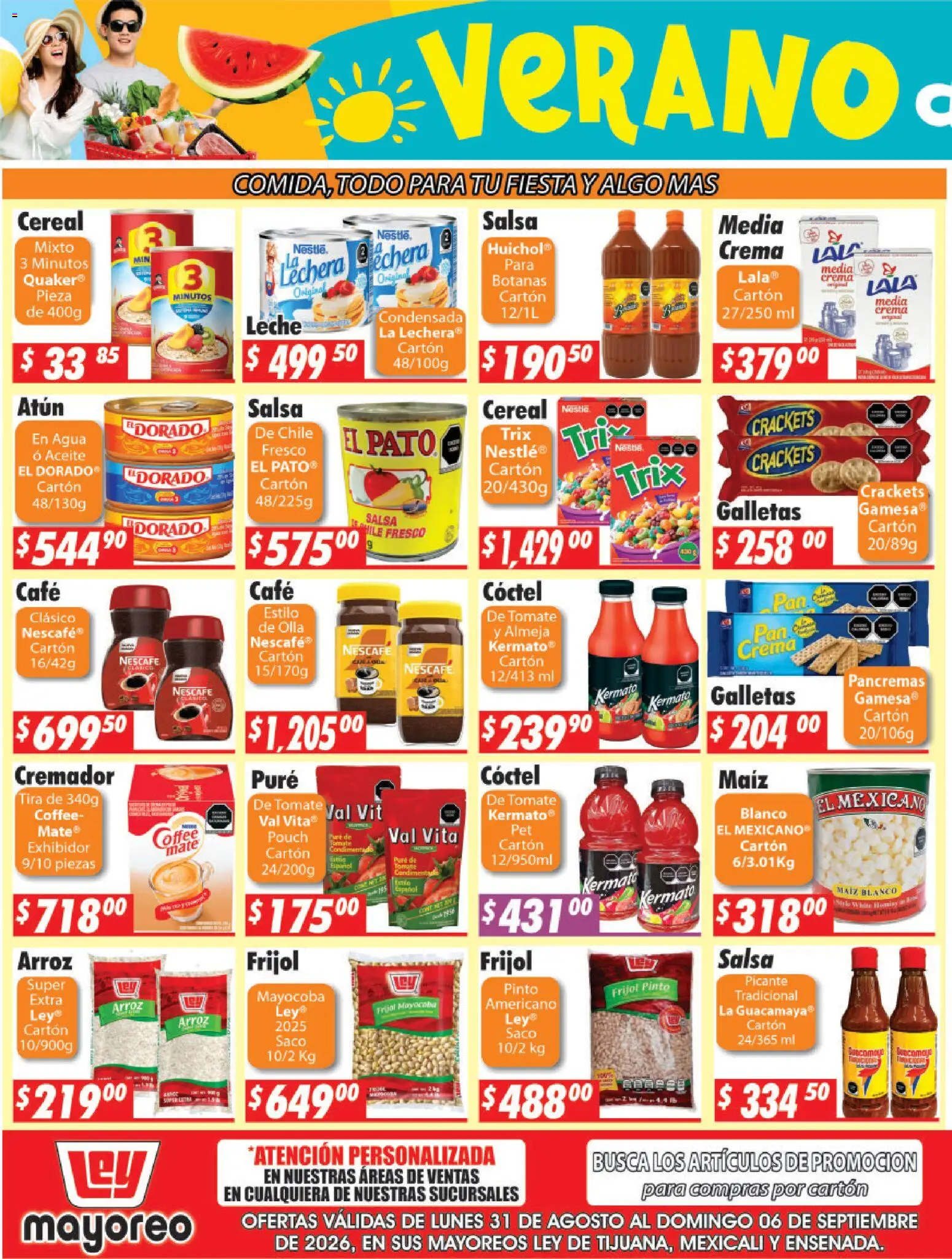 Vista previa las ofertas de la tienda Casa Ley - Casa Ley folleto Frontera desde el 31/08/2026 