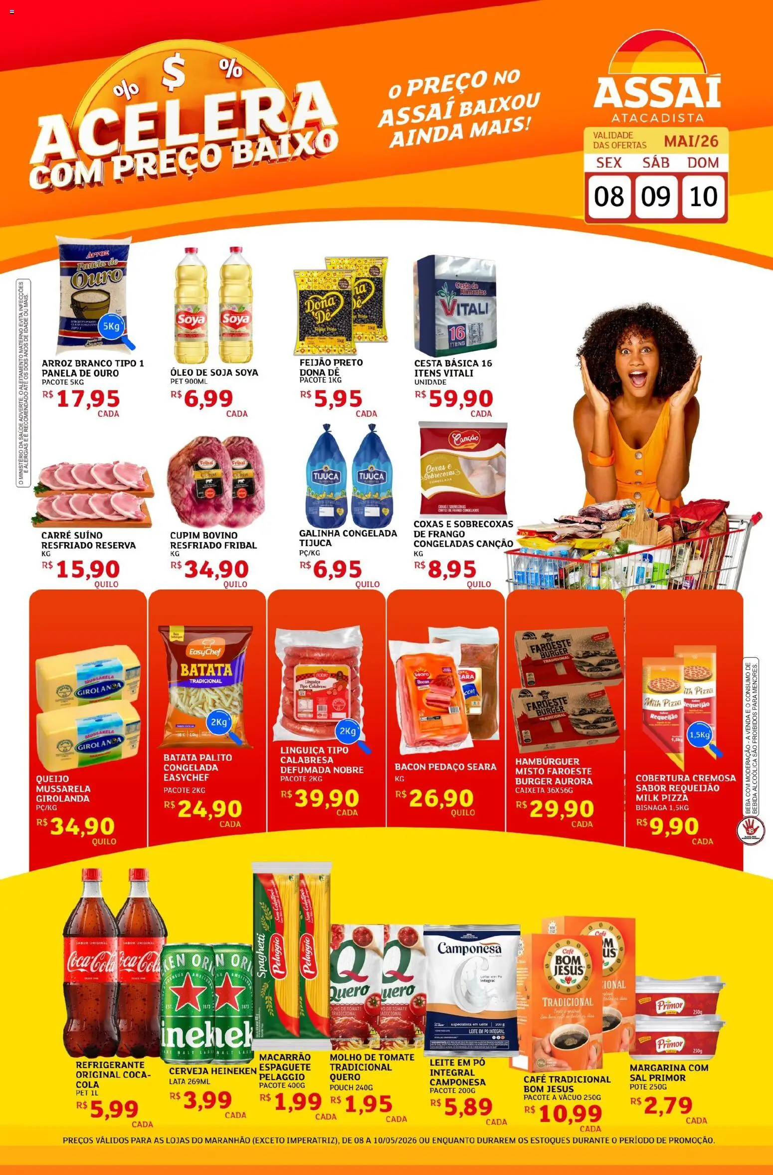 Pré-Visualização do folheto "Assaí Atacadista ofertas - MA" da loja Assaí Atacadista válido a partir de 08/05/2026