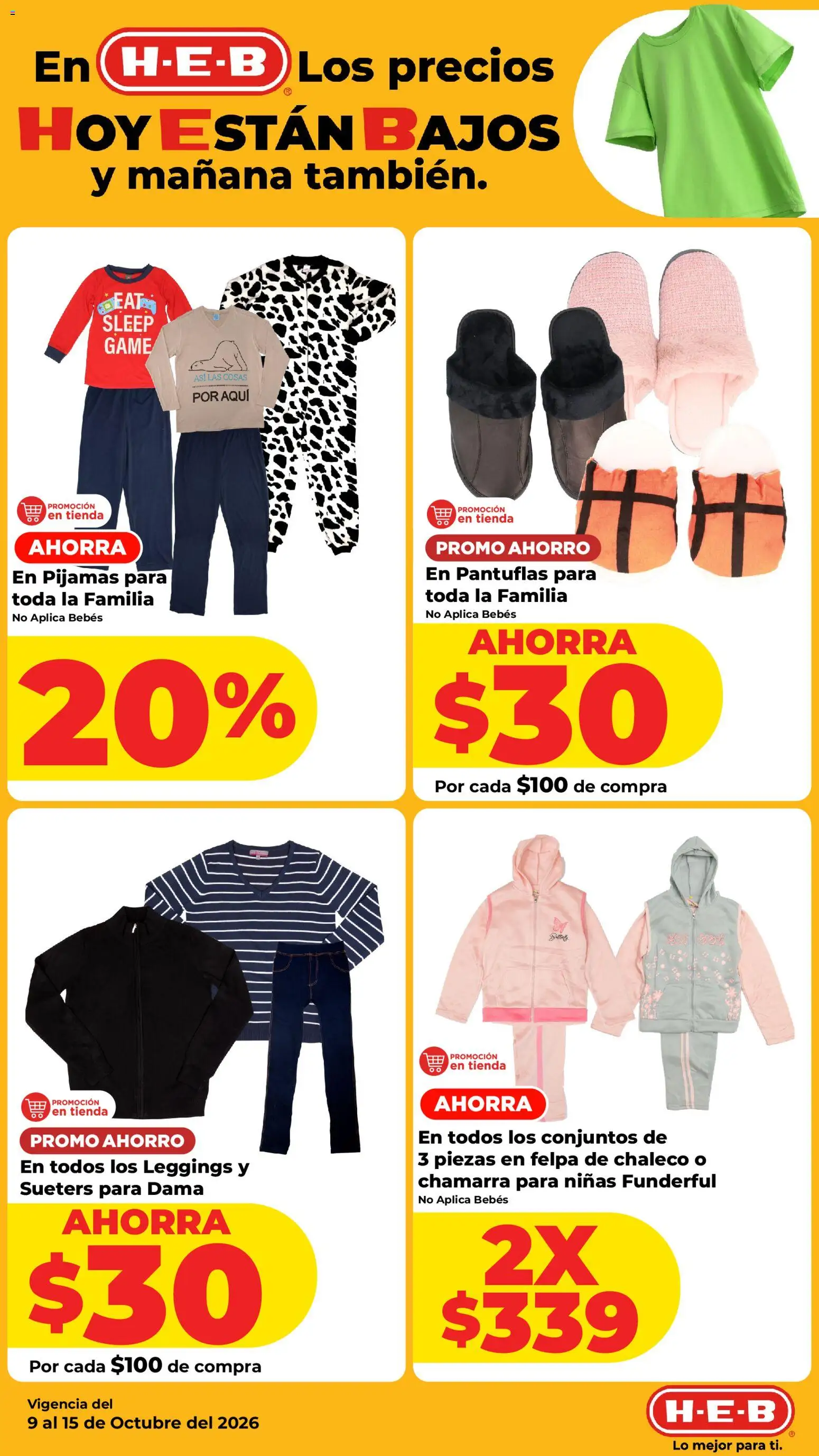 Vista previa las ofertas de la tienda H-E-B - H-E-B folleto desde el 09/10/2026 