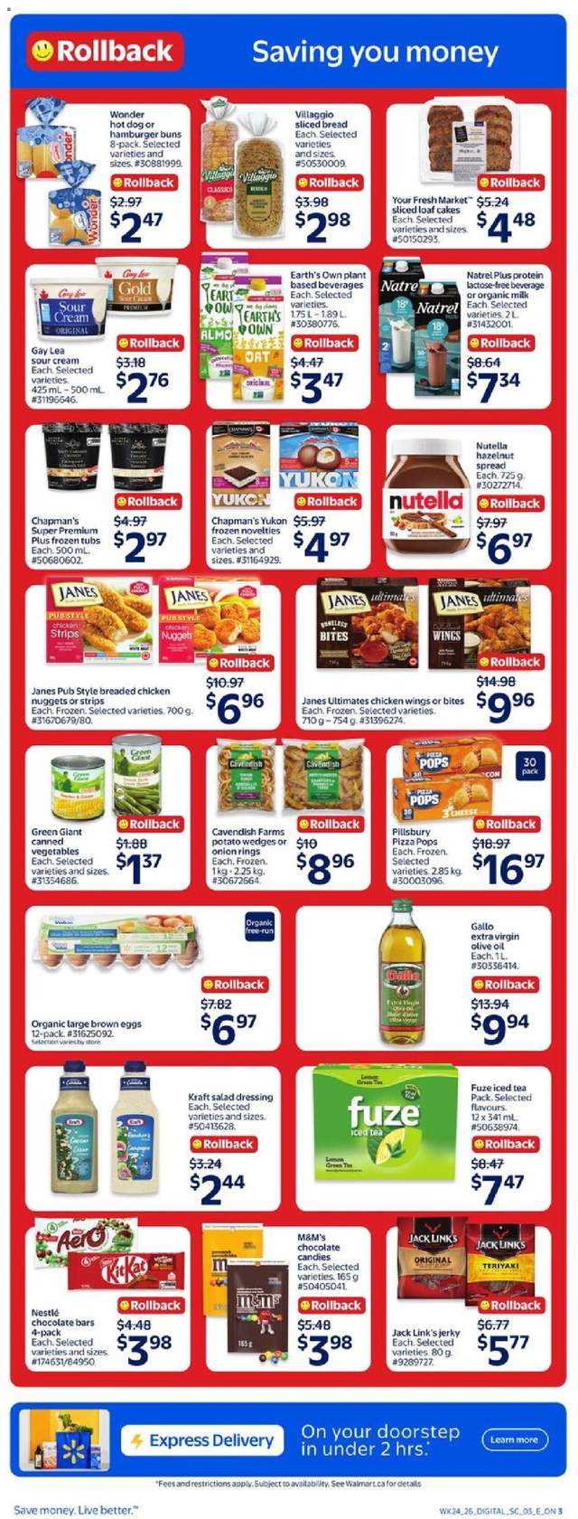 New Walmart flyer from Jul 09