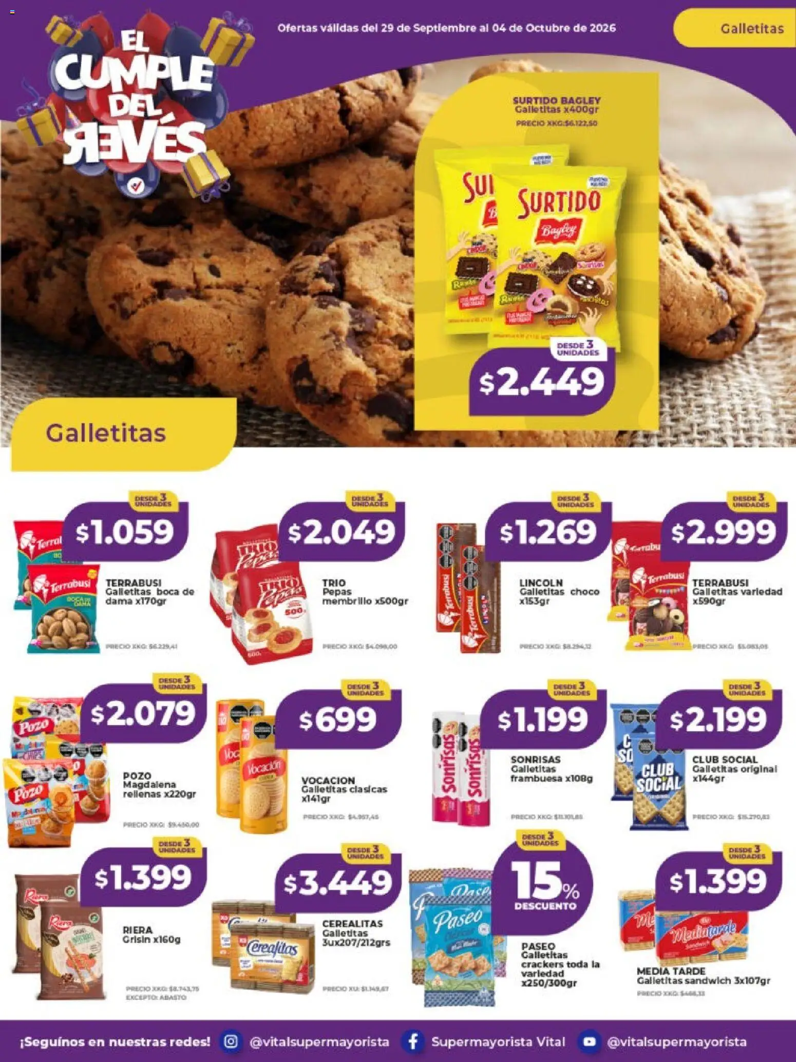 Vista previa del folleto de la tienda Vital válido desde el 29/09/2026 