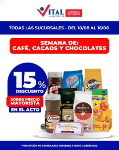 Vista previa del folleto de la tienda Vital válido desde el 10/08/2026 