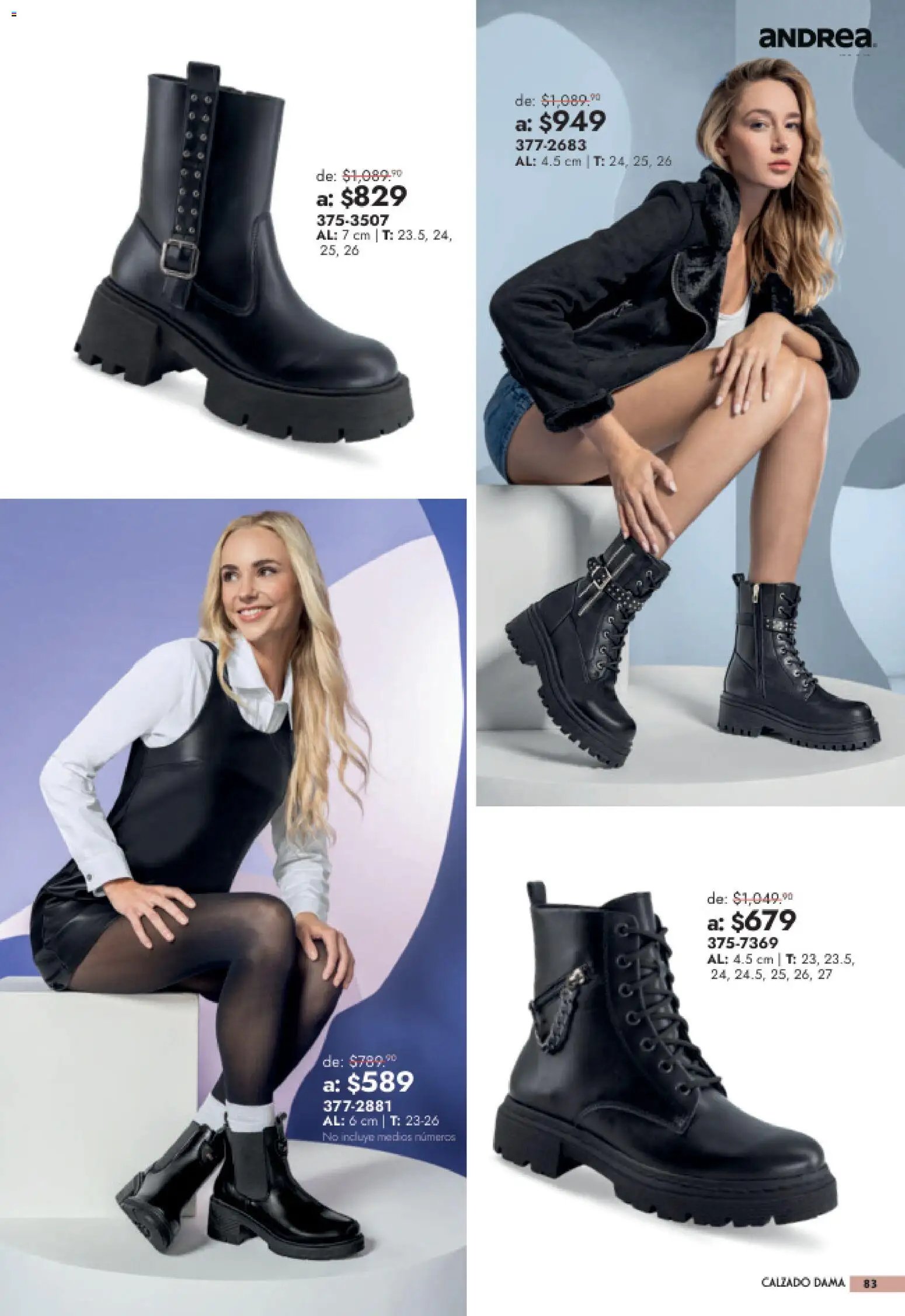 Vista previa las ofertas de la tienda Andrea - Andrea catálogo Outlet desde el 26/07/2026 