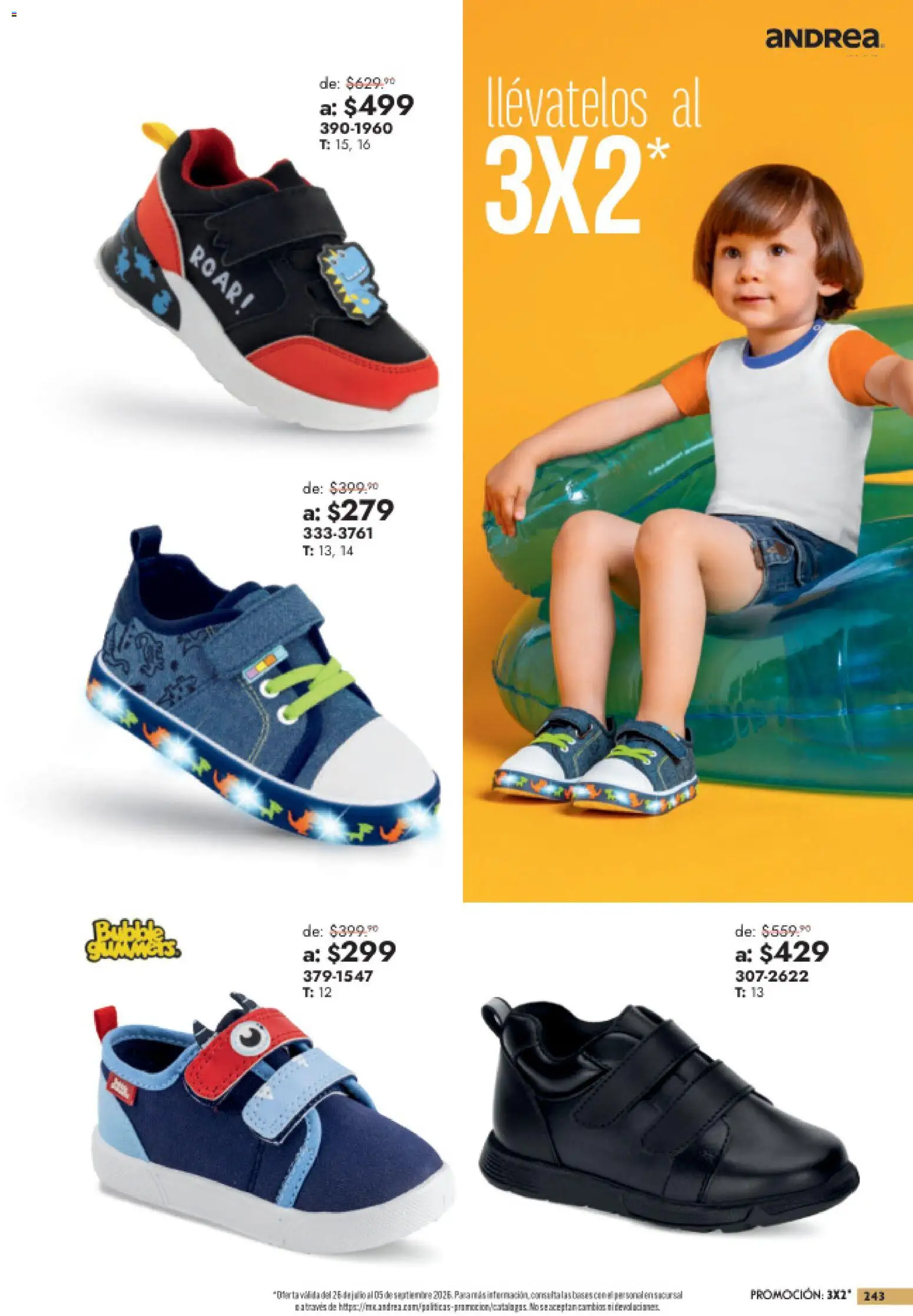 Vista previa las ofertas de la tienda Andrea - Andrea catálogo Outlet desde el 26/07/2026 
