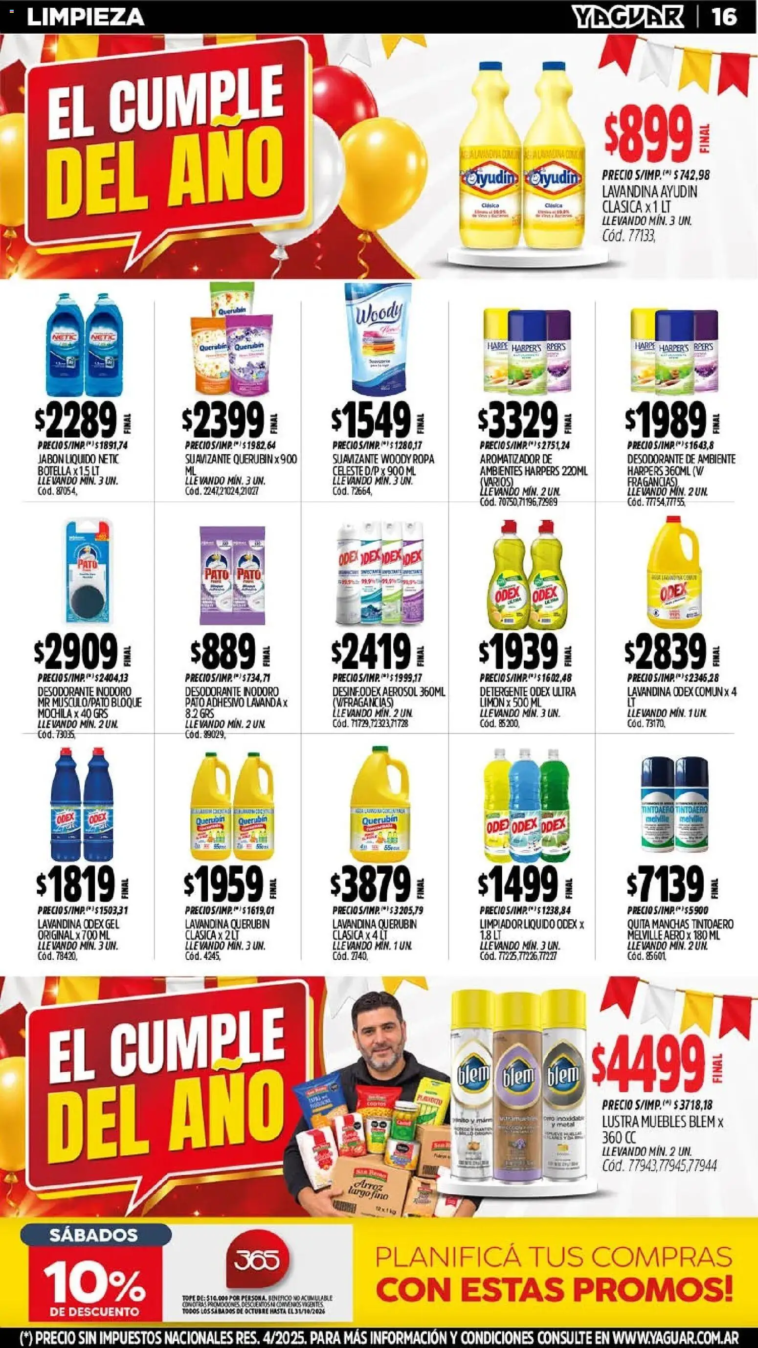 Vista previa del folleto de la tienda Yaguar válido desde el 26/10/2026 