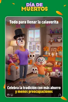 Vista previa las ofertas de la tienda Bodega Aurrerá - Bodega Aurrerá folleto Todo para llenar la calaverita desde el 17/09/2026 