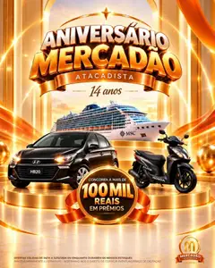 Pré-Visualização do folheto "Mercadão Atacadista - Ofertas da semana" da loja Mercadão Atacadista válido a partir de 06/10/2026
