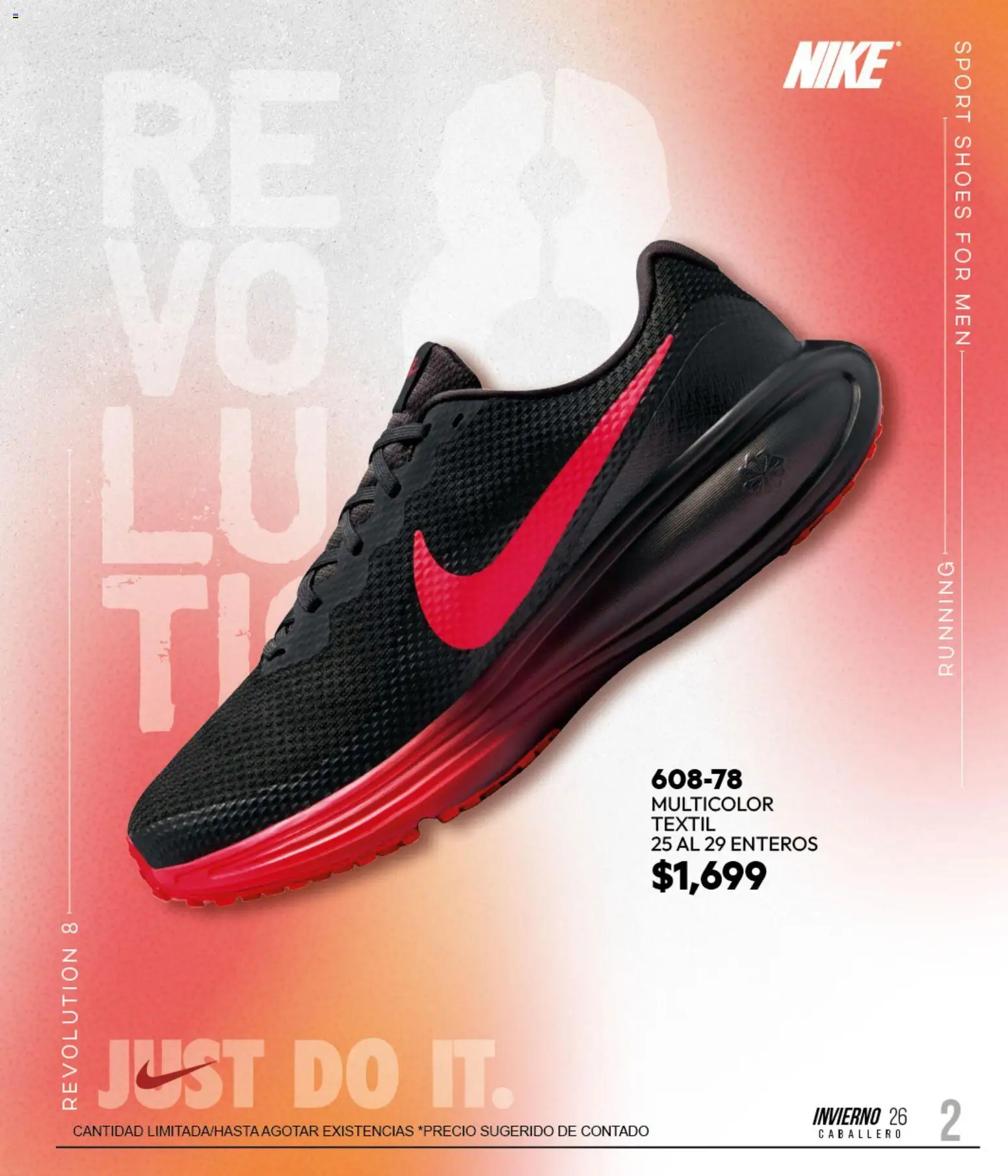 Vista previa las ofertas de la tienda Cklass - Cklass catálogo Sportbrands Caballero Invierno desde el 11/09/2026 