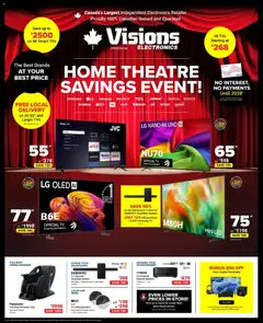 Preview of leaflet Visions weekly flyer / circulaire from shop Visions is valid from Sep 18, 2026