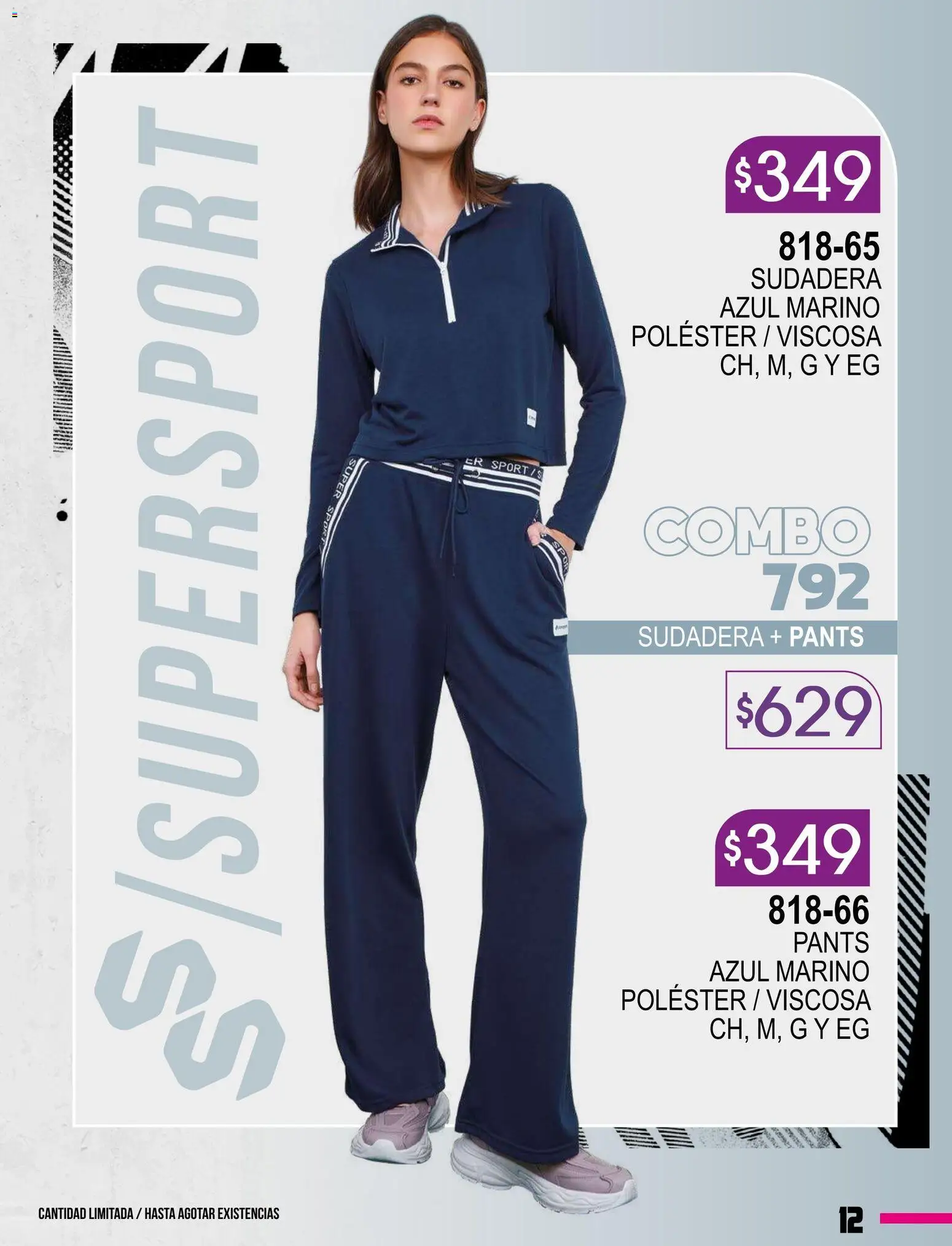 Vista previa las ofertas de la tienda Cklass - Catálogo Especial Supersport Caballero desde el 08/01/2026 - Sudadera, Pants