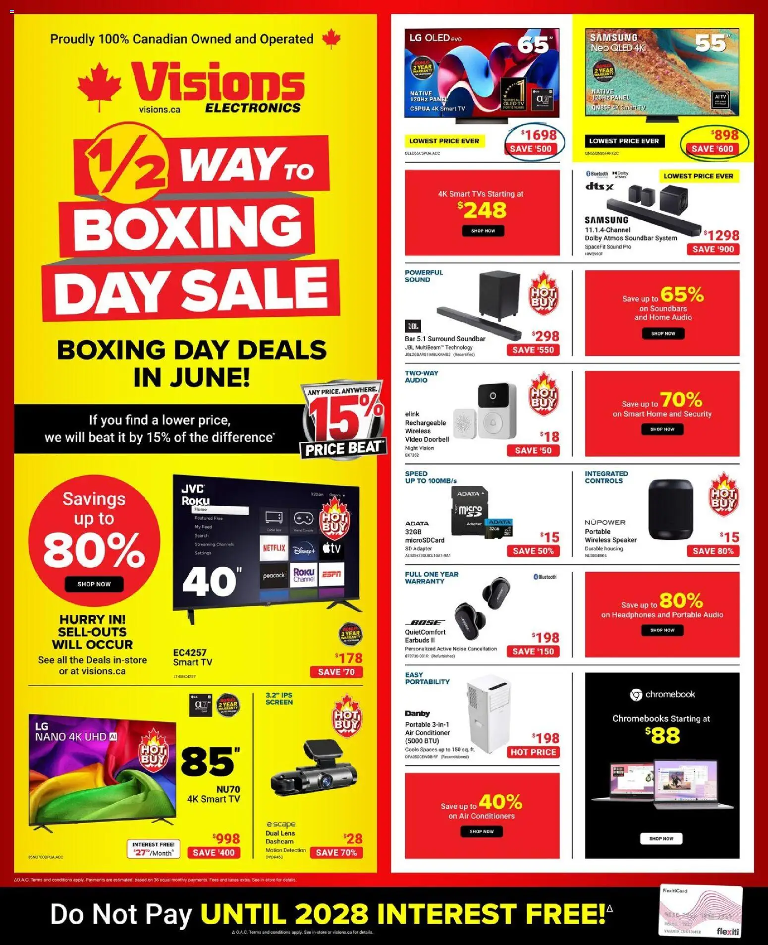 Preview of leaflet Visions weekly flyer / circulaire from shop Visions is valid from Jun 19, 2026