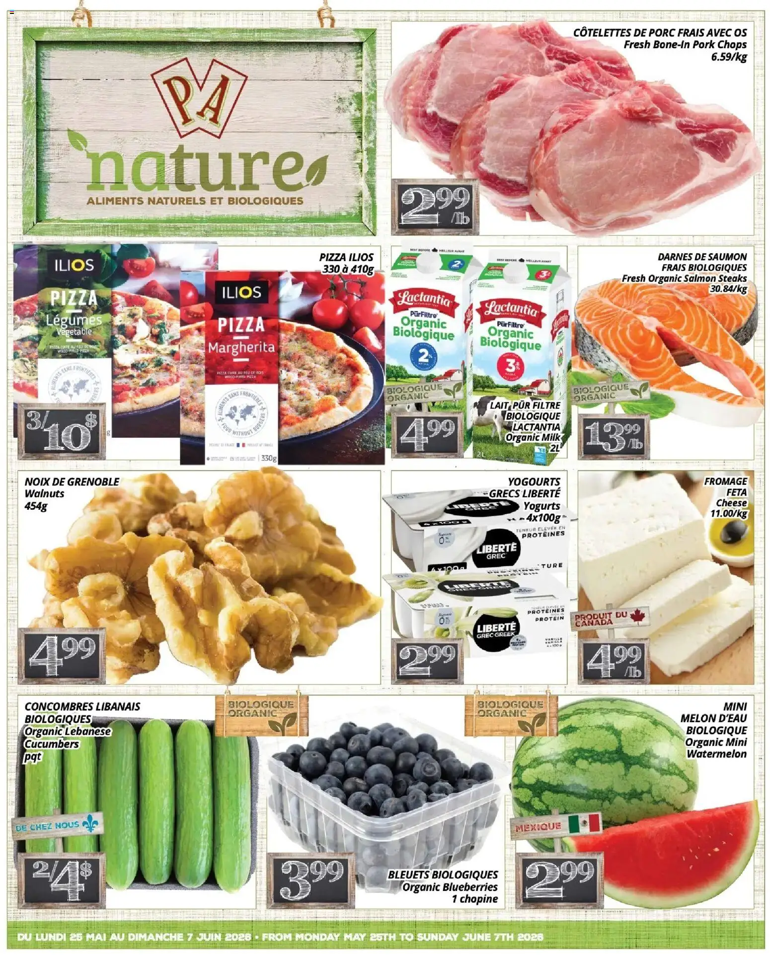 Preview of leaflet Pa Supermarché - nature Flyer from shop Pa Supermarché is valid from May 25, 2026