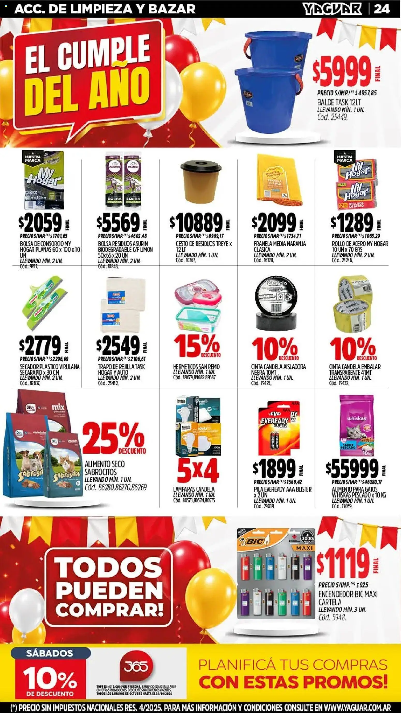 Vista previa del folleto de la tienda Yaguar válido desde el 05/10/2026 