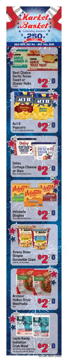 Ad Preview of Market Basket Market Basket Weekly Ad from 07/08/2026