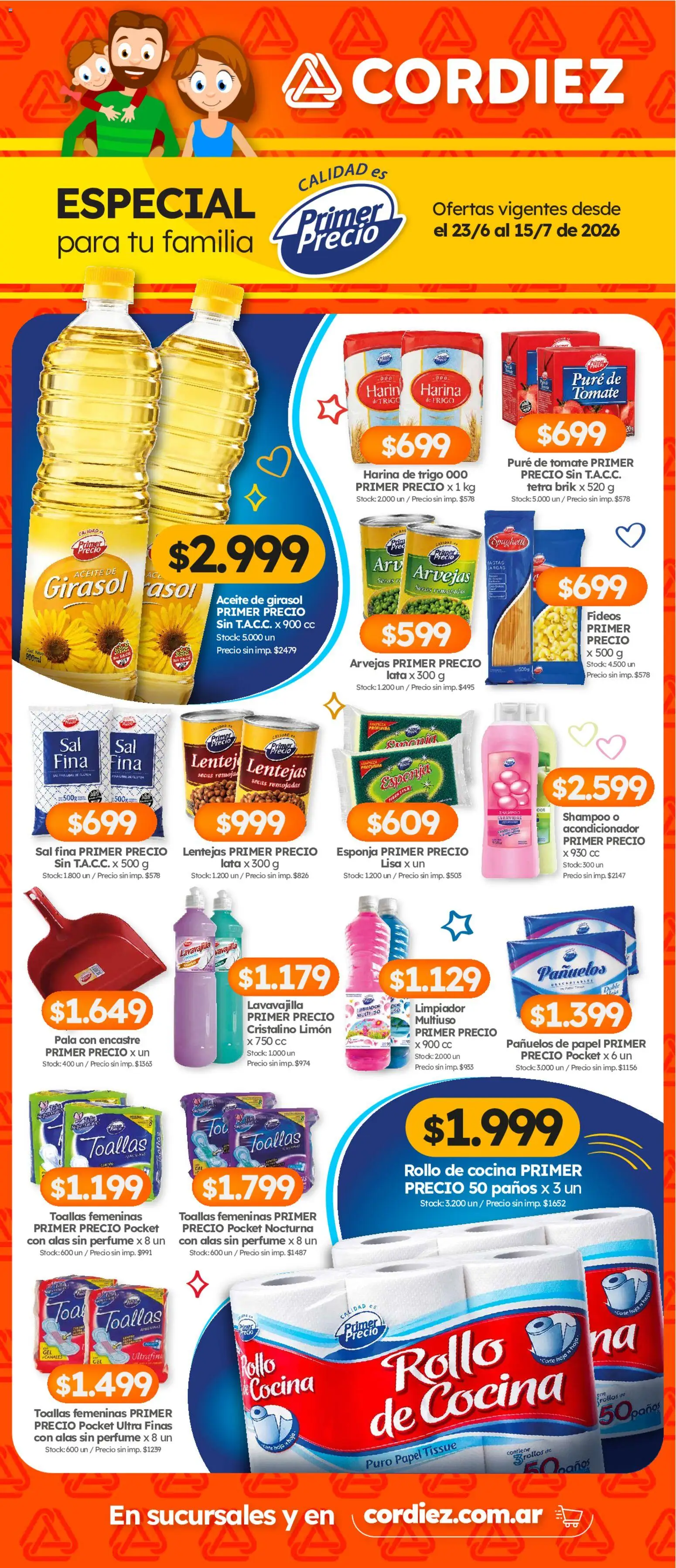 Vista previa del folleto de la tienda Cordiez válido desde el 23/06/2026 