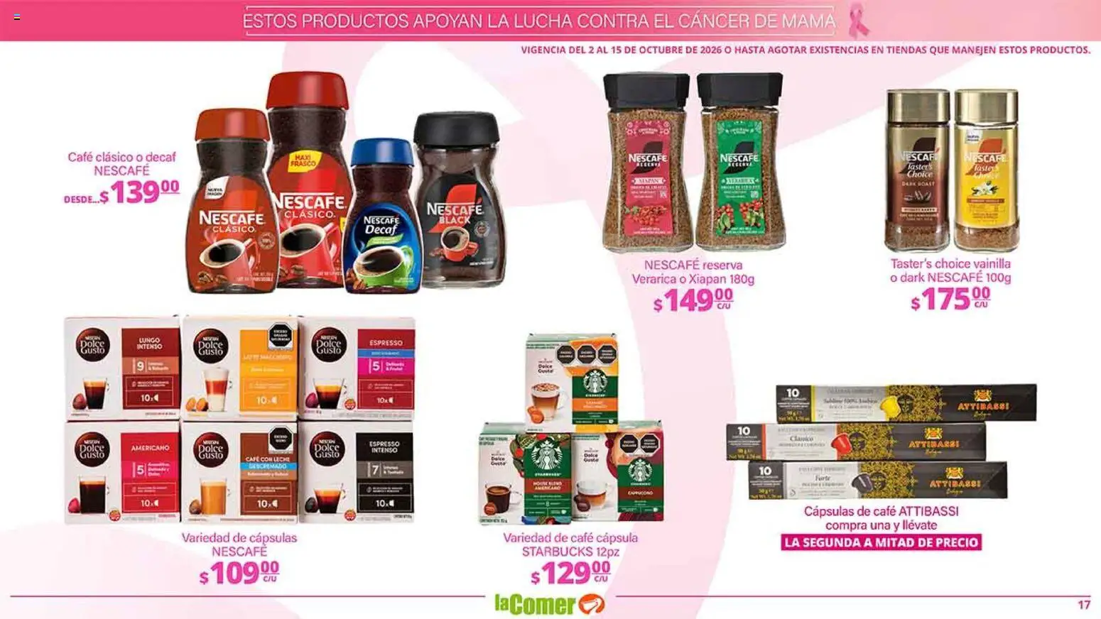 Vista previa las ofertas de la tienda La Comer - La Comer folleto es la tienda rosa desde el 02/10/2026 
