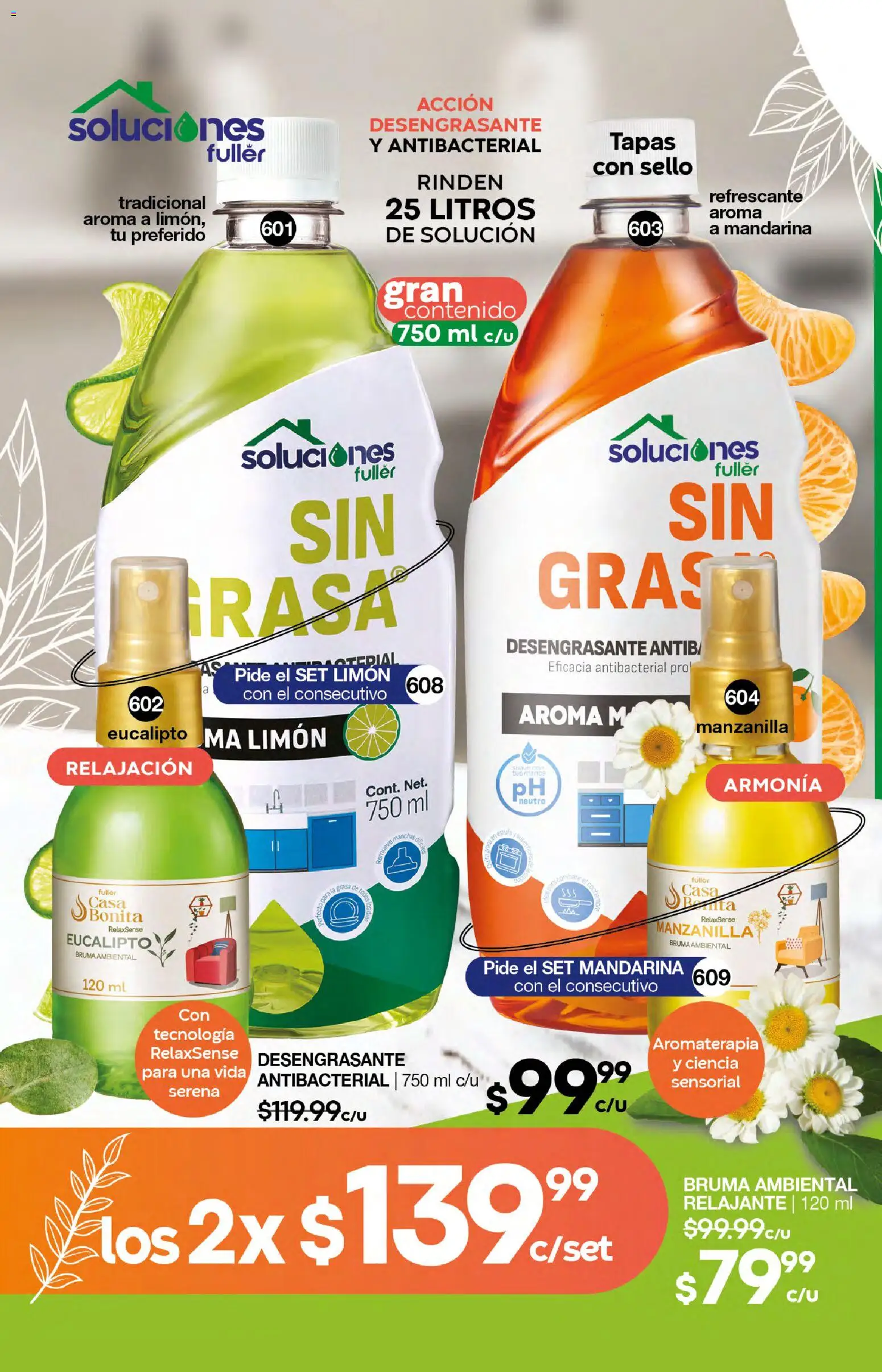 Vista previa las ofertas de la tienda Fuller - Campaña 23 2026 desde el 18/02/2026 - Limón, Desengrasante, Bruma