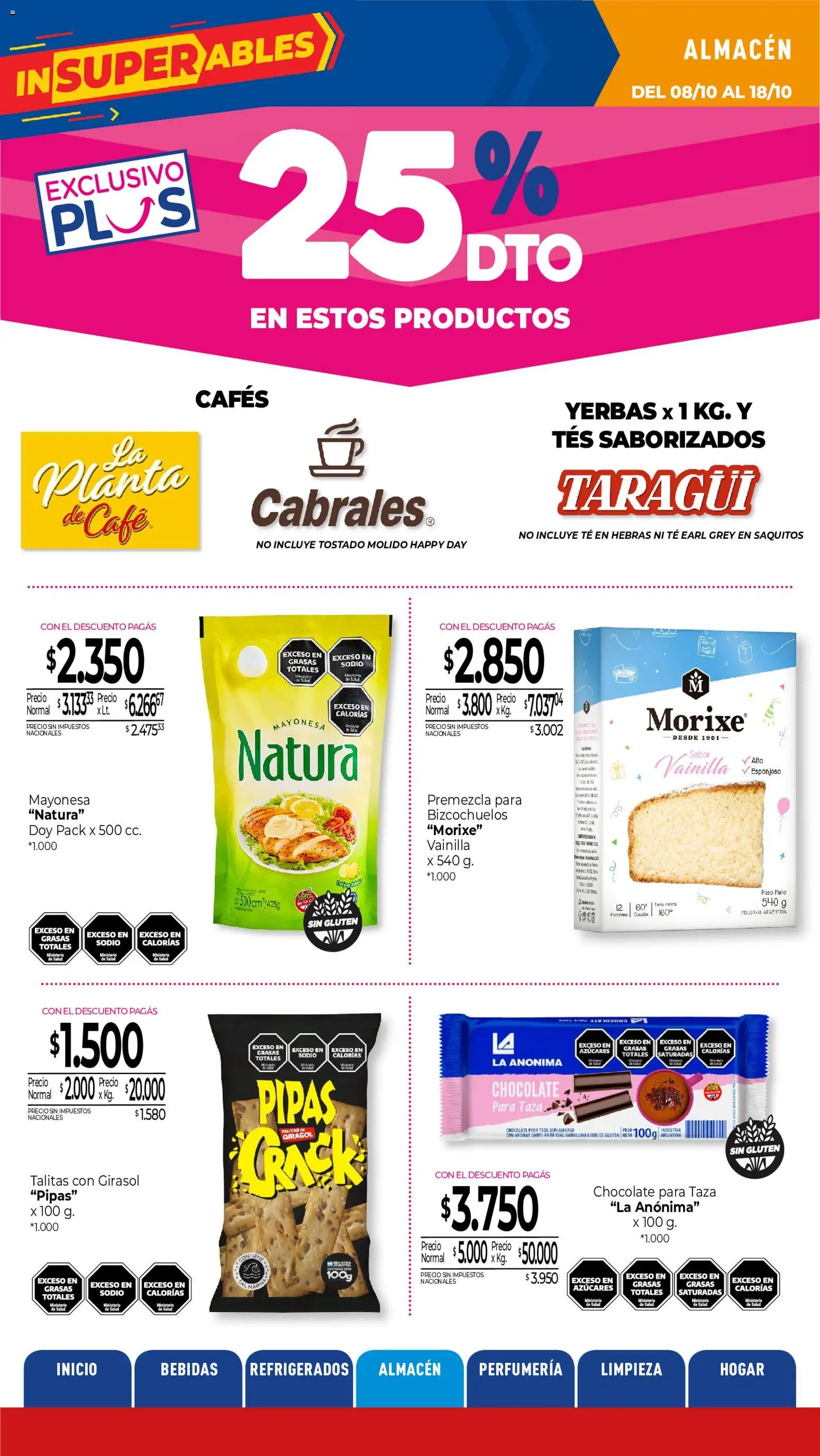 Vista previa del folleto de la tienda La Anonima válido desde el 08/10/2026 