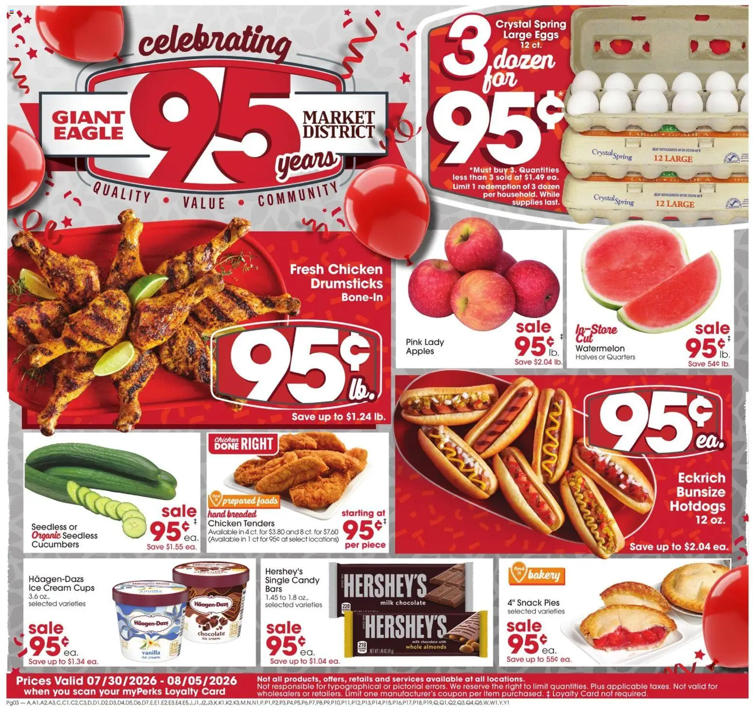 Ad Preview of Giant Eagle Giant Eagle Weekly Ad from 07/30/2026