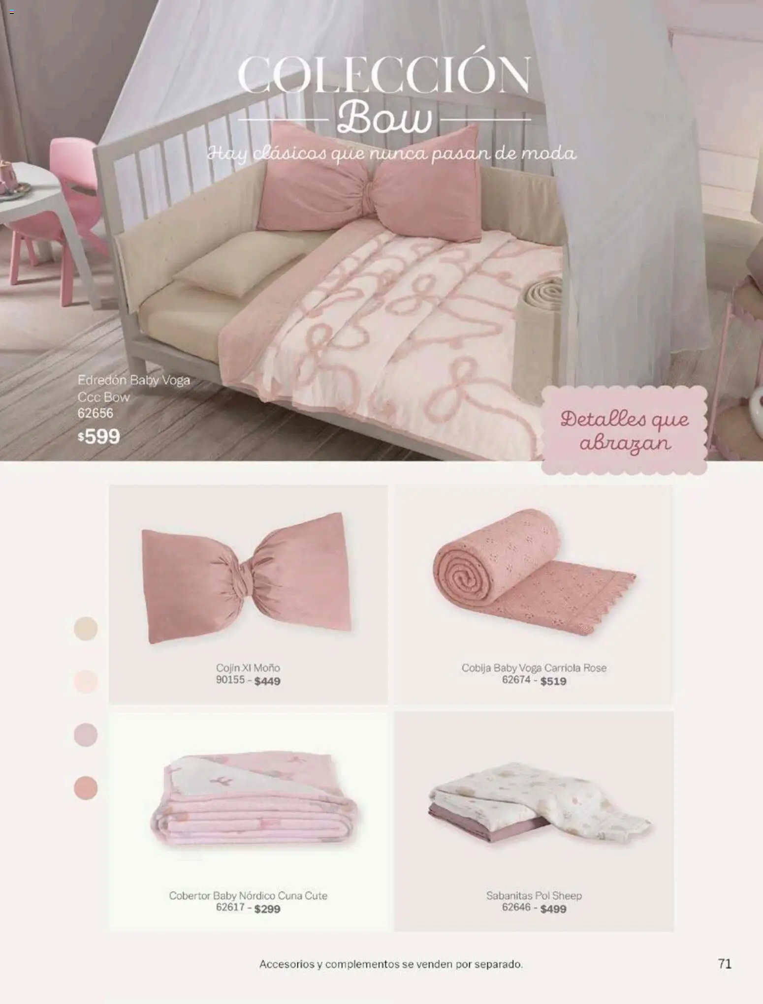Vista previa las ofertas de la tienda Vianney - Vianney catálogo Bebé desde el 17/08/2026 - Moño, Carriola, Cobertor, Cuna, Cobija