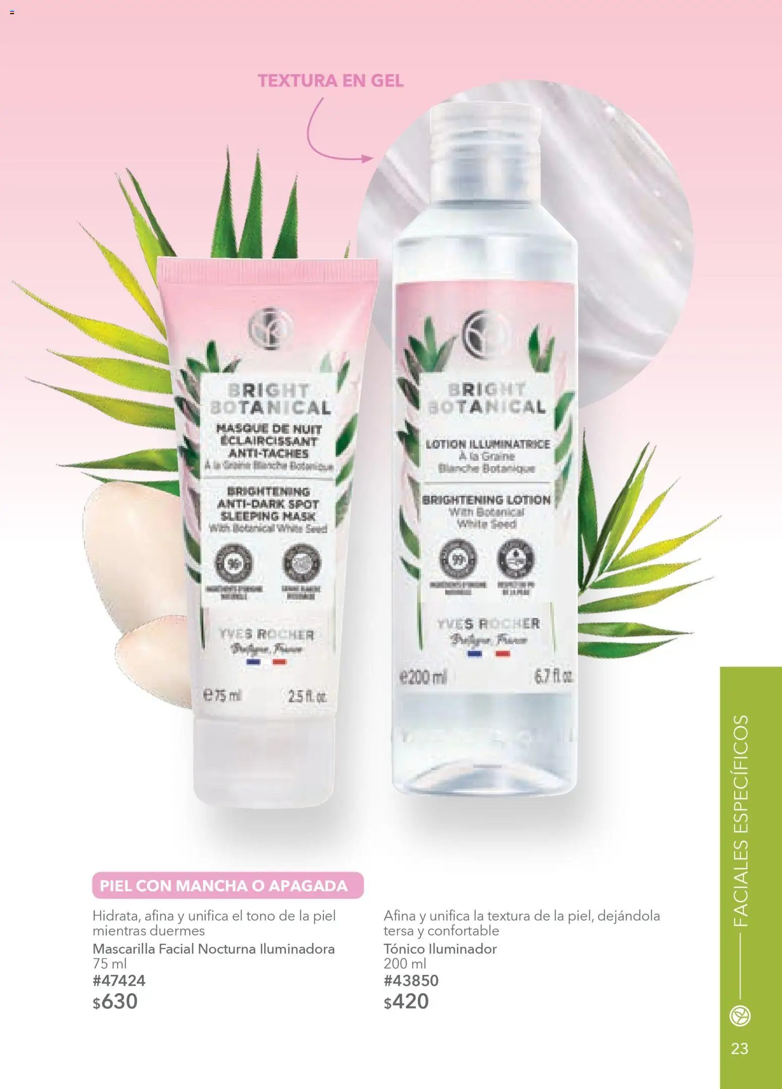Vista previa las ofertas de la tienda Yves Rocher - Campaña 4 2026 desde el 03/03/2026 - Mascarilla, Iluminador