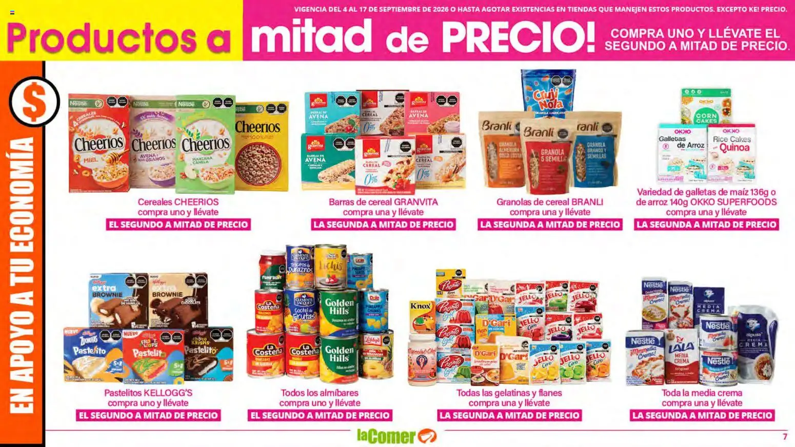 Vista previa las ofertas de la tienda La Comer - La Comer folleto desde el 04/09/2026 