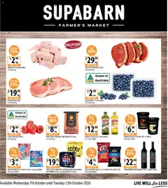 Preview of catalogue Supabarn catalogue from shop Supabarn valid 07/10/2026
