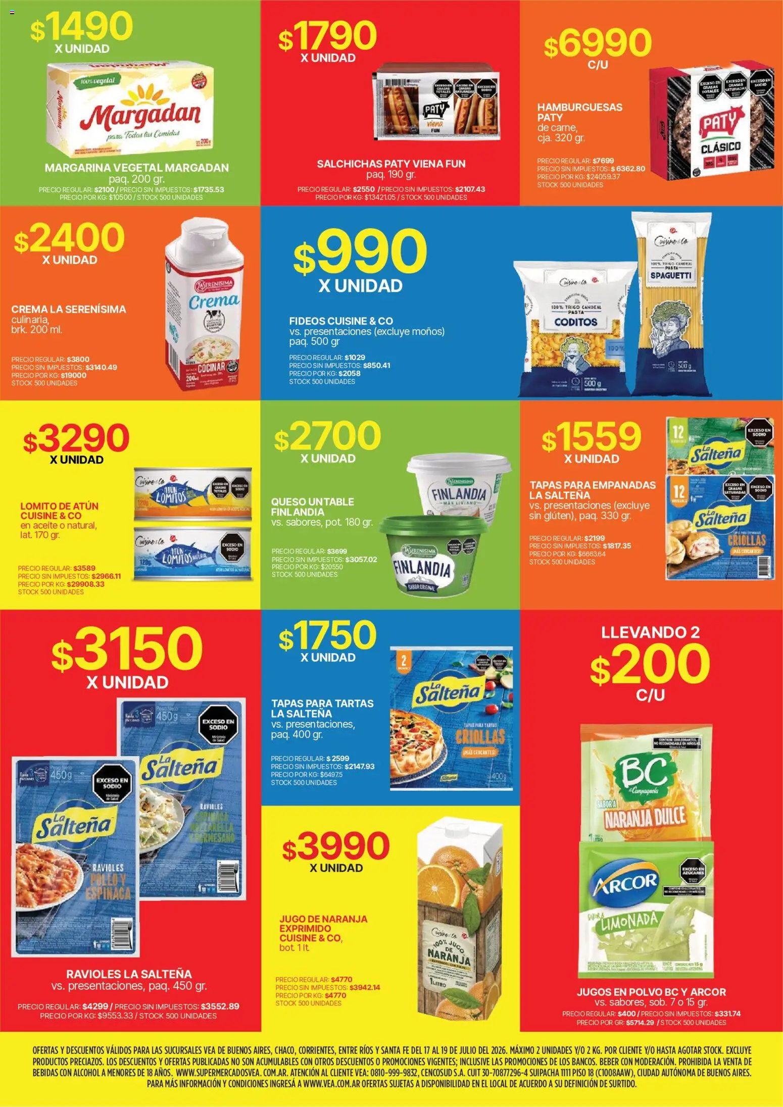 Vista previa del folleto de la tienda Vea válido desde el 17/07/2026 