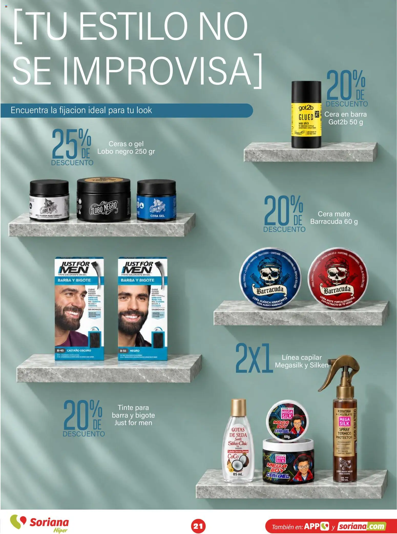 Vista previa las ofertas de la tienda Soriana - Soriana Híper - Modo #Glowing desde el 30/09/2026 - Coco, Mate, Barra, Cera