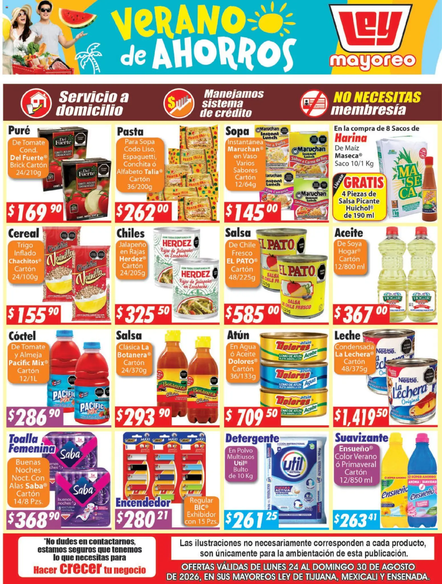 Vista previa las ofertas de la tienda Casa Ley - Casa Ley folleto Frontera desde el 24/08/2026 