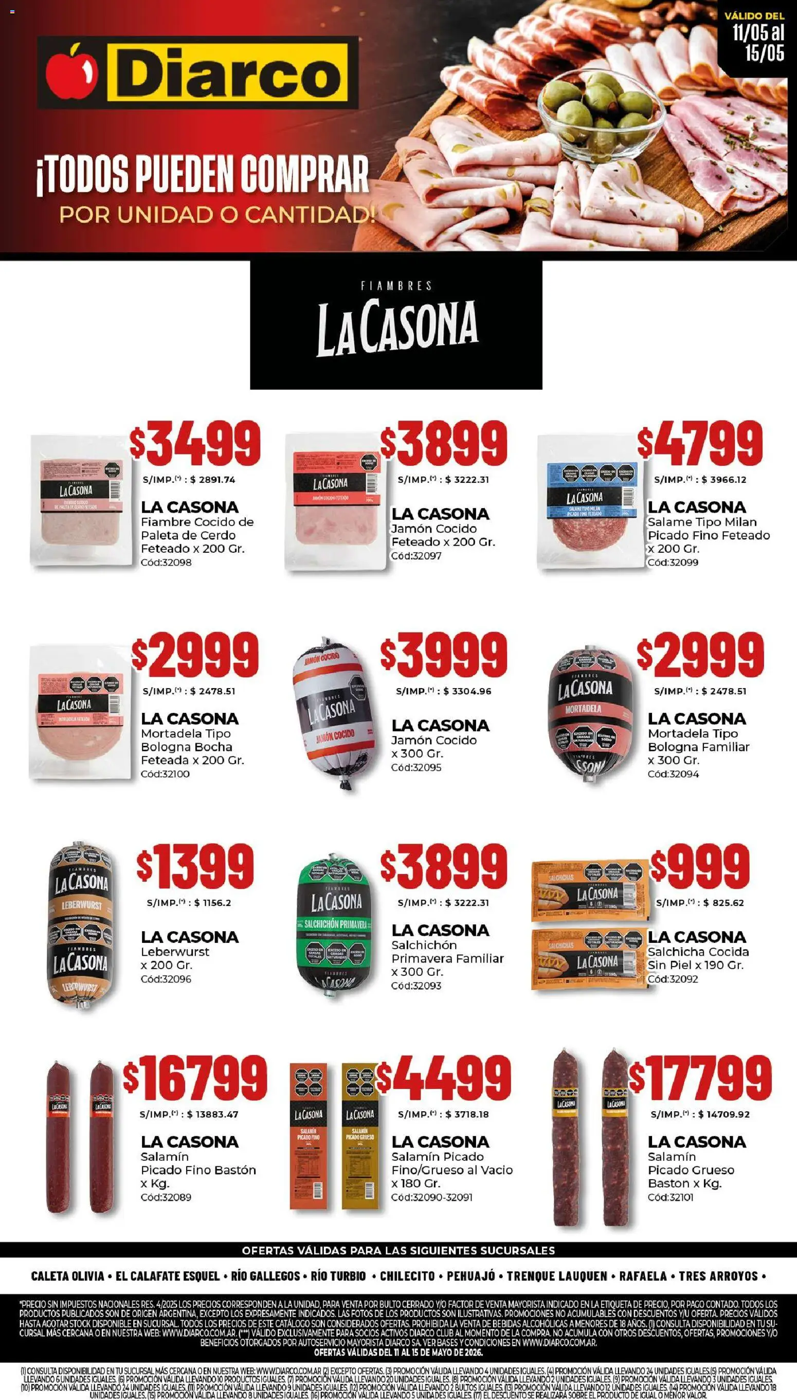 Vista previa del folleto de la tienda Diarco válido desde el 11/05/2026 