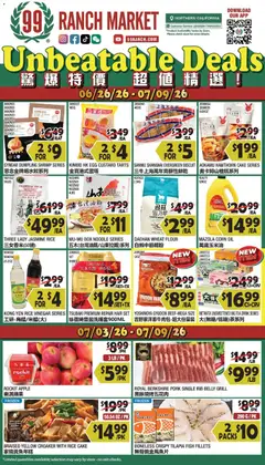 Ad Preview of 99 Ranch Market 99 Ranch Market Weekly Ad from 07/03/2026