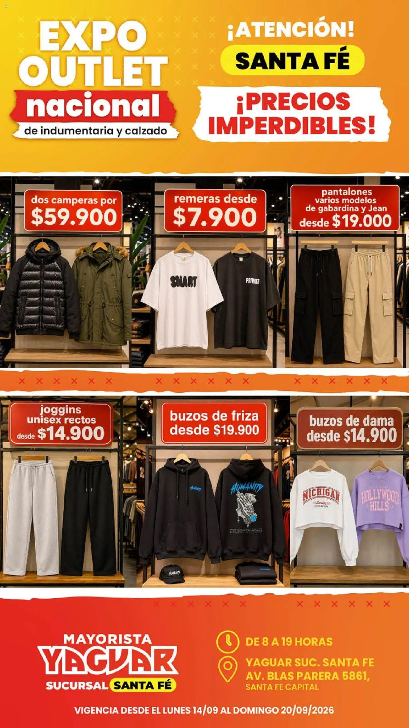 Vista previa del folleto de la tienda Yaguar válido desde el 14/09/2026 