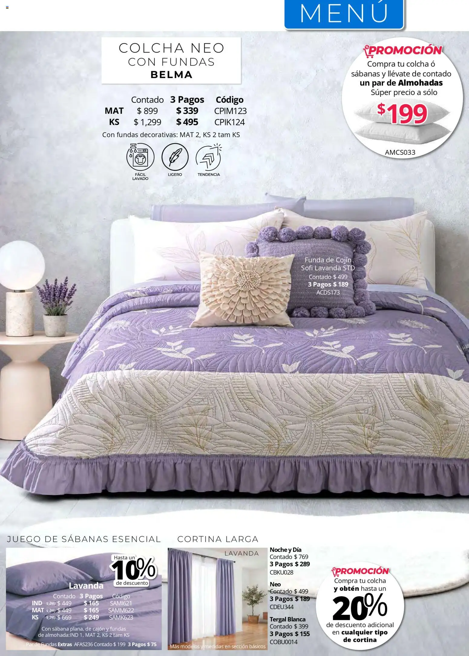 Vista previa las ofertas de la tienda Colchas Concord - Colchas Concord catálogo desde el 01/05/2026 