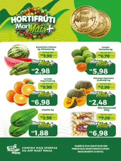 Pré-Visualização do folheto "Mart Minas ofertas Hortifruti" da loja Mart Minas válido a partir de 29/04/2026