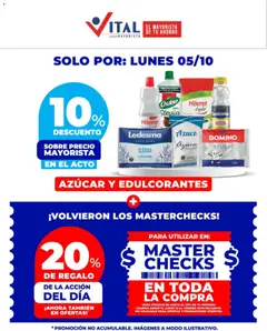 Vista previa del folleto de la tienda Vital válido desde el 05/10/2026 