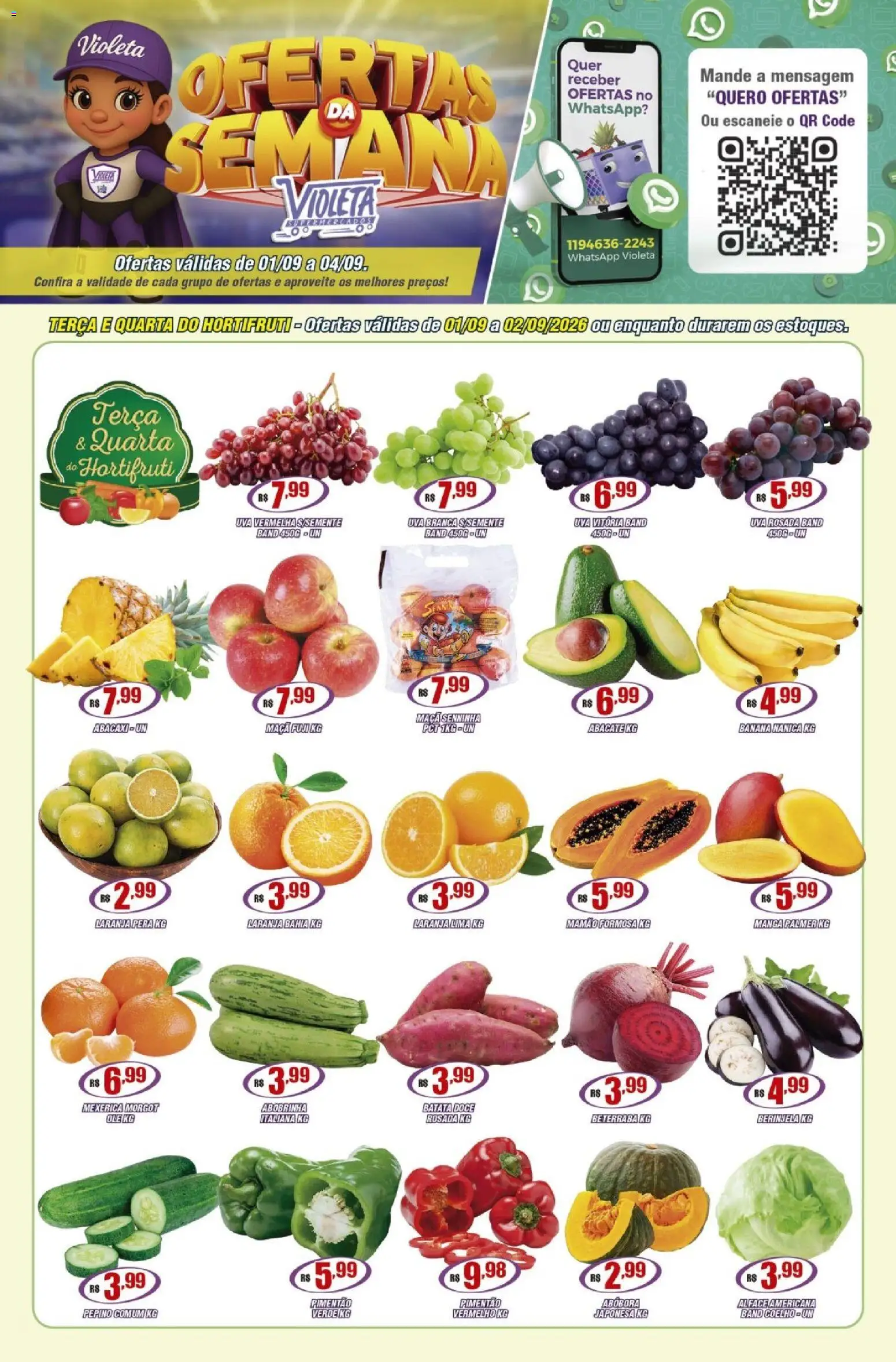 Ofertas Violeta Supermercados até 04/09/2026. - Página 1