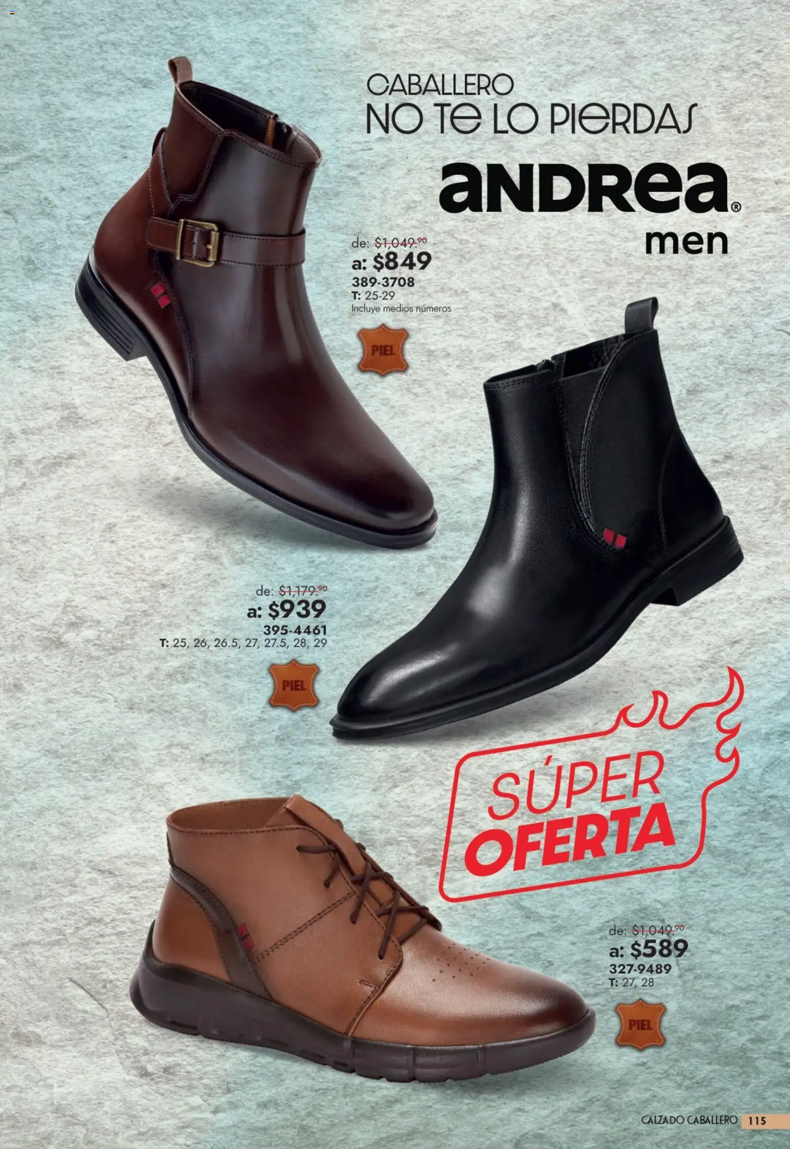 Vista previa las ofertas de la tienda Andrea - Andrea catálogo Outlet desde el 13/09/2026 